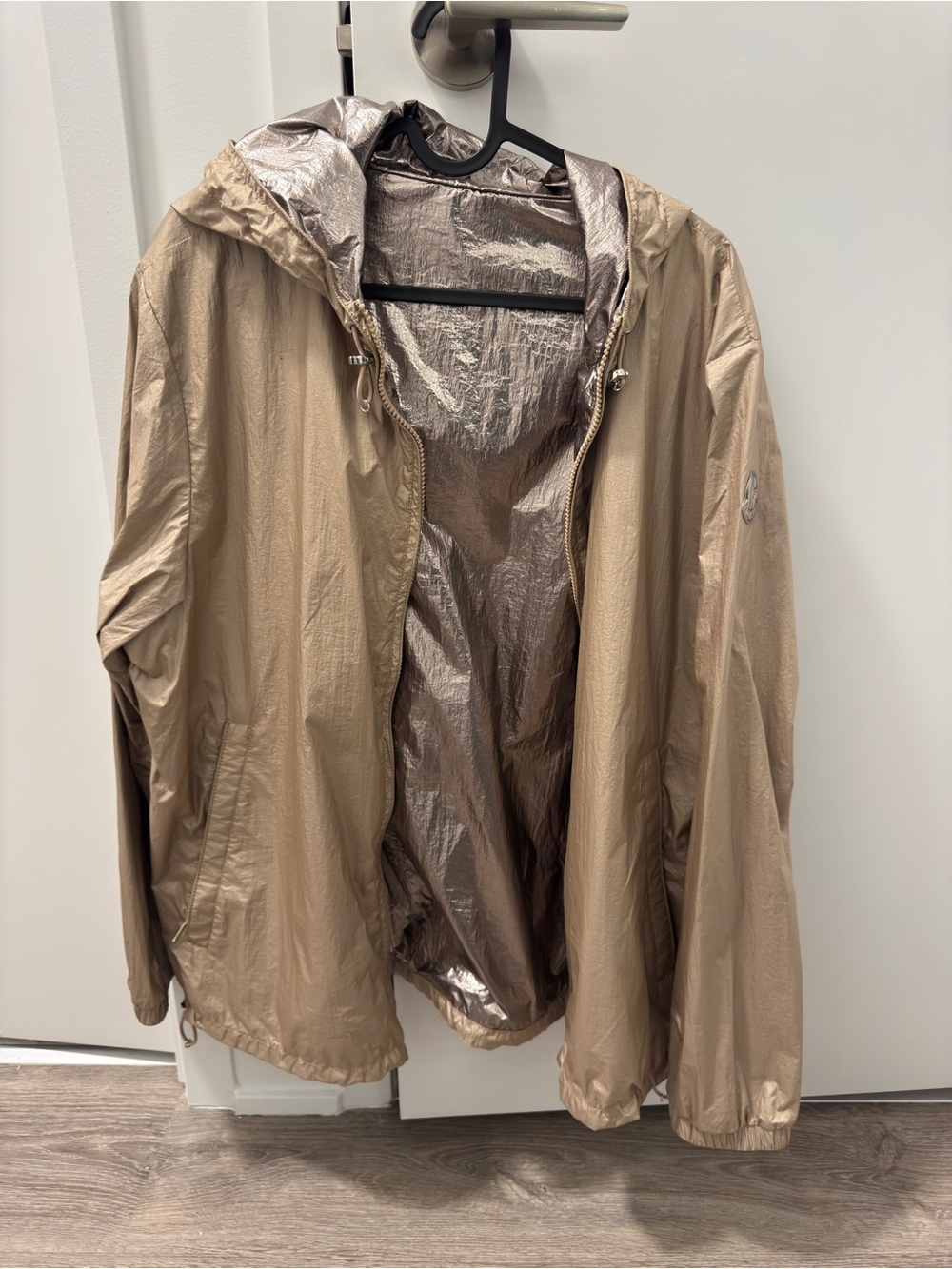 Moncler Lightweight Hooded Windbreaker Jacket